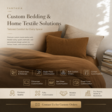 Load image into Gallery viewer, Custom Bedding &amp; Home Textile Solutions – Made-to-Order Sizes, Materials, Curtains, Pillowcases, Bed Sheets &amp; Duvet Covers