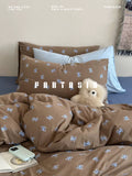 Load image into Gallery viewer, FANTASIA Collection Dream Planet [California Sweetheart] Bow Cotton Knitted Cotton Four-piece Cotton Sheet