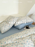 Load image into Gallery viewer, FANTASIA collection dream planet [********* Linling] floral knitted cotton bed four-piece set of pure cotton sheets
