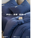 Load image into Gallery viewer, FANTASIA Collection Dream Planet [Blues Denim] Blue Waffle Cotton Bed Four-piece Cotton Sheet