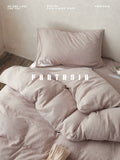 Load image into Gallery viewer, FANTASIA Dream Planet [Rose Carriage] Flax cotton and linen double-layer yarn bed four-piece set of pure cotton sheets