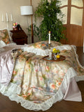 Load image into Gallery viewer, Vintage oil painting wind summer Tencel summer cool quilt four-piece French Lyocell cool silky smooth sleeping naked air conditioner thin quilt