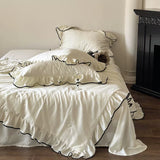 Load image into Gallery viewer, French romantic princess style jacquard summer Tencel summer cool quilt four-piece cool silky smooth air conditioner thin quilt sleeping naked