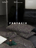 Load image into Gallery viewer, FANTASIA Collection Dream Planet [Galaxy Fragment] Black Polka Dot Class A Pure Cotton Cotton Knitted Cotton Four-piece Set