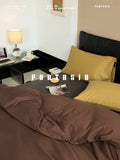 Load image into Gallery viewer, FANTASIA Collection Dream Planet [Maple Sugar Blanca] Autumn and Winter Cotton Satin Ground Four-piece Cotton Sheet