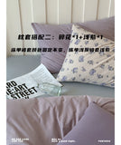 Load image into Gallery viewer, FANTASIA Collection Dream Planet [Fenghua Mountain Sleep] Original Purple Cotton Knitted Cotton Four-piece Cotton Sheet