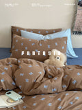 Load image into Gallery viewer, FANTASIA Collection Dream Planet [California Sweetheart] Bow Cotton Knitted Cotton Four-piece Cotton Sheet