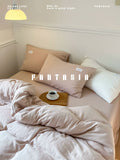 Load image into Gallery viewer, FANTASIA Collection Dream Planet [Sunset Title Page Poem] Class A Cotton Double Yarn Four-piece Cotton Sheet