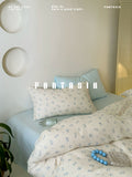 Load image into Gallery viewer, FANTASIA Collection Dream Planet [Tingdao Creamy Candy] Cotton Double Yarn Bed Four-piece Bedding Pure Cotton Sheet