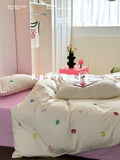 Load image into Gallery viewer, FANTASIA Collection Dream Planet [Sugar Coated Carat Sea] 100S Jewel Cotton Bed Four-piece Cotton Sheet