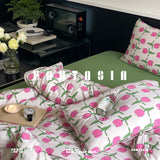 Load image into Gallery viewer, FANTASIA Dream Planet [Emily] Tulip Knitted Cotton Four-piece Cotton Tianzhu Cotton Sheet
