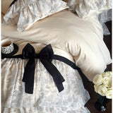 Load image into Gallery viewer, Antique ballet 🥰 French romantic niche cotton polished four-piece set of pure cotton long-staple cotton Lolita heavy industry bedding