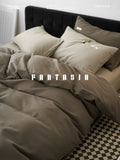 Load image into Gallery viewer, FANTASIA Collection Dream Planet [Fog Traveler] Waffle Cotton Bed Four-piece Cotton Sheet Quilt Cover
