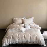 Load image into Gallery viewer, French romantic Tencel four-piece cool quilt cover sleeping naked sheets ice silk bedding summer light luxury high sense
