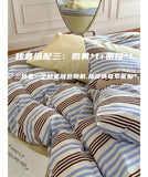 Load image into Gallery viewer, FANTASIA Collection Dream Planet [Star Season Pickup] British Style Striped Cotton Bed Four-piece Cotton Sheet