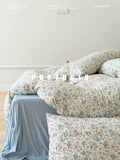 Load image into Gallery viewer, FANTASIA collection dream planet [********* Linling] floral knitted cotton bed four-piece set of pure cotton sheets