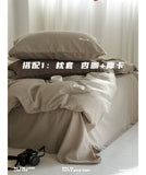 Load image into Gallery viewer, FANTASIA Collection Dream Planet [Almond Parfait] Vintage Coffee Waffle Cotton Four-piece Cotton Sheet