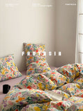 Load image into Gallery viewer, FANTASIA Collection Dream Planet [Afternoon in Ningfu] Class A knitted cotton bed four-piece cotton bed sheet