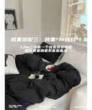 Load image into Gallery viewer, FANTASIA Collection Dream Planet [Escape to the West Highlands] Original black and white cotton bed four-piece cotton bed sheet