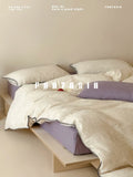 Load image into Gallery viewer, FANTASIA Collection Dream Planet [Stolen Moonlight] Retro Cotton Double Yarn Bed Four-piece Cotton Sheet