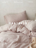 Load image into Gallery viewer, FANTASIA Dream Planet [Rose Carriage] Flax cotton and linen double-layer yarn bed four-piece set of pure cotton sheets