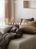 Load image into Gallery viewer, FANTASIA Collection Dream Planet [Ting Fengkui North] Class A cotton double-layer yarn bed four-piece set of pure cotton sheets