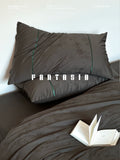 Load image into Gallery viewer, FANTASIA Collection Dream Planet [Old Man Short Song] French Jacquard Cotton Bed Four-piece Cotton Sheet
