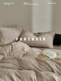 Load image into Gallery viewer, FANTASIA Collection Dream Planet [Twilight in Dayfield] Nordic medieval cotton bed four-piece set of pure cotton sheets