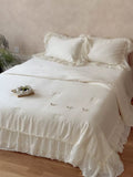 Load image into Gallery viewer, Summer French Lenzing Tencel Naked Sleeping Girl Butterfly Xia Liang Quilt Four-piece Ice Silk Washing Cooling Air Conditioning Quilt
