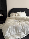 Load image into Gallery viewer, Spring and summer Lenzing Tencel cool silky bed four-piece set high-grade jacquard sheet quilt cover mattress bedding