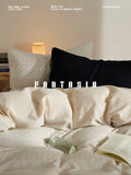 Load image into Gallery viewer, FANTASIA set dream planet [empty lamp floating light] retro polka dot cotton double-layer yarn four-piece set of pure cotton sheets