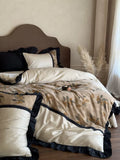 Load image into Gallery viewer, French light luxury retro style cotton four-piece set long-staple cotton digital printing quilt cover pure cotton high-end bedding