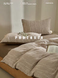 Load image into Gallery viewer, FANTASIA Collection Dream Planet [Twilight in Dayfield] Nordic medieval cotton bed four-piece set of pure cotton sheets