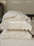 Load image into Gallery viewer, FANTASIA Collection Dream Planet [Violet] French Lace Linen Four-piece Set Embroidered Pure Cotton and Linen Sheet