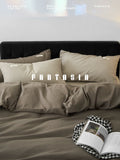Load image into Gallery viewer, FANTASIA Collection Dream Planet [Fog Traveler] Waffle Cotton Bed Four-piece Cotton Sheet Quilt Cover