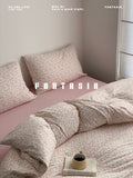 Load image into Gallery viewer, FANTASIA Dream Planet [Aphrodite] floral knitted cotton bed four-piece set of pure cotton sheets