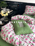 Load image into Gallery viewer, FANTASIA Dream Planet [Emily] Tulip Knitted Cotton Four-piece Cotton Tianzhu Cotton Sheet