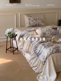 Load image into Gallery viewer, FANTASIA Collection Dream Planet [Pride and Prejudice] French Vintage Lace Four-piece Lenzing Tencel Sheet