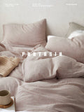 Load image into Gallery viewer, FANTASIA Dream Planet [Rose Carriage] Flax cotton and linen double-layer yarn bed four-piece set of pure cotton sheets