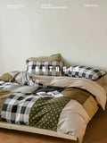 Load image into Gallery viewer, FANTASIA collection dream planet [Dai Noma chapter] retro Baijiabu cotton bed four-piece set of pure cotton sheets