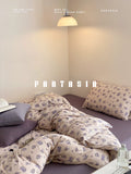 Load image into Gallery viewer, FANTASIA Collection Dream Planet [Smashing Remaining Fragrance] Class A French Knitted Cotton Cotton Four-piece Cotton Sheet