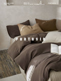 Load image into Gallery viewer, FANTASIA Collection Dream Planet [Ting Fengkui North] Class A cotton double-layer yarn bed four-piece set of pure cotton sheets