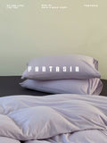 Load image into Gallery viewer, FANTASIA Collection Dream Planet [North Island Tropic of Cancer] Purple knitted cotton bed four-piece set of pure cotton sheets
