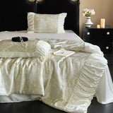 Load image into Gallery viewer, French girl heart cool feeling Lenzing Tencel Xia Liang quilt four-piece washable air conditioner quilt ice silk thin sleeping quilt