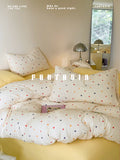Load image into Gallery viewer, FANTASIA Collection Dream Planet [Falling Night Broken Star] Polka Dot Cotton Double Yarn Bed Four-piece Cotton Sheet