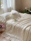 Load image into Gallery viewer, Summer French Lenzing Tencel Naked Sleeping Girl Butterfly Xia Liang Quilt Four-piece Ice Silk Washing Cooling Air Conditioning Quilt