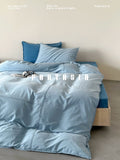 Load image into Gallery viewer, FANTASIA Collection Dream Planet  80 blue cotton beds four-piece cotton sheets