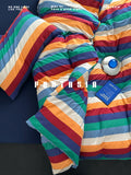 Load image into Gallery viewer, FANTASIA Collection Dream Planet [Stun Artist] Class A Striped Knitted Cotton Four-piece Cotton Sheet
