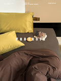 Load image into Gallery viewer, FANTASIA Collection Dream Planet [Maple Sugar Blanca] Autumn and Winter Cotton Satin Ground Four-piece Cotton Sheet