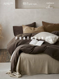Load image into Gallery viewer, FANTASIA Collection Dream Planet [Ting Fengkui North] Class A cotton double-layer yarn bed four-piece set of pure cotton sheets
